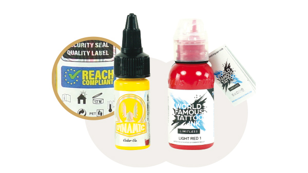 tintas de color para tatuar